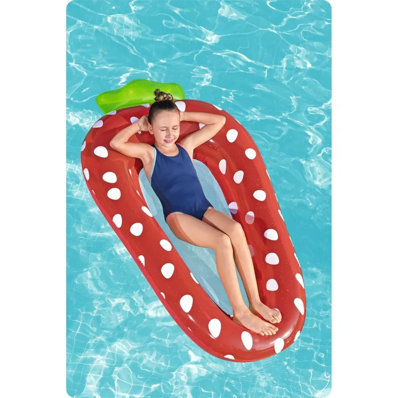 Bestway 43644 swimming mattress made of durable material, resistant to damage