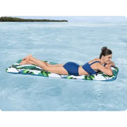 Bissful Drifter inflatable swimming mattress, perfect for relaxing in the water