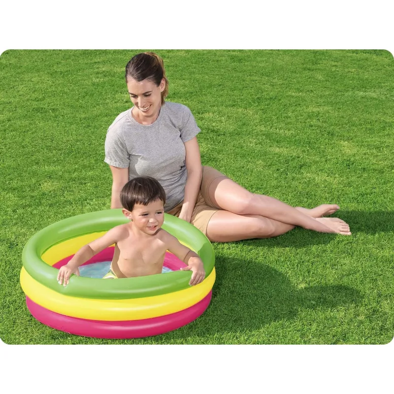 Inflatable pool 70 x 24 cm, perfect for summer garden fun