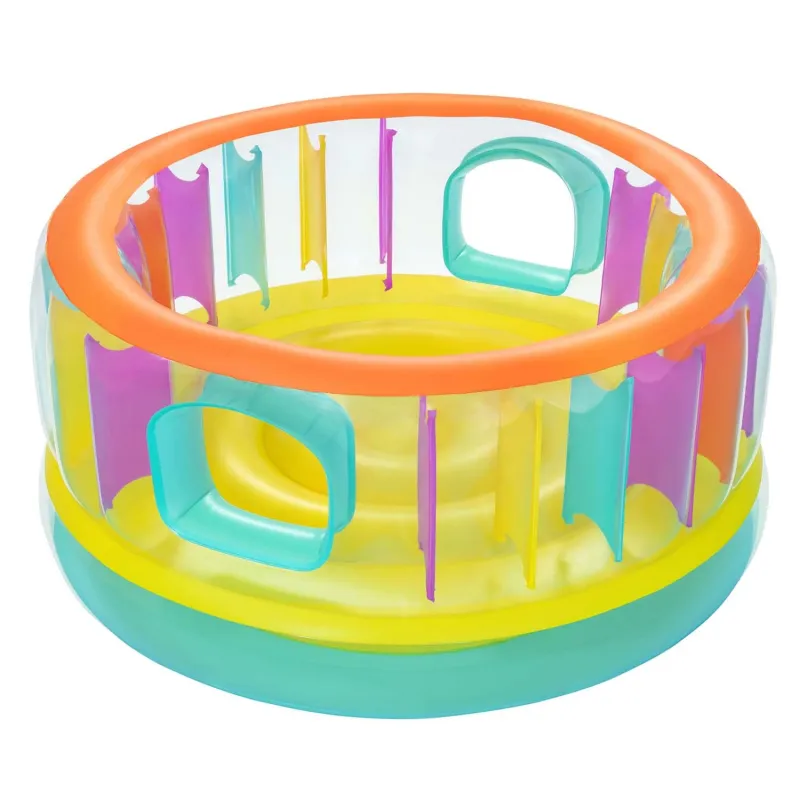 Bestway 52262 inflatable trampoline in vibrant colors, perfect for the garden