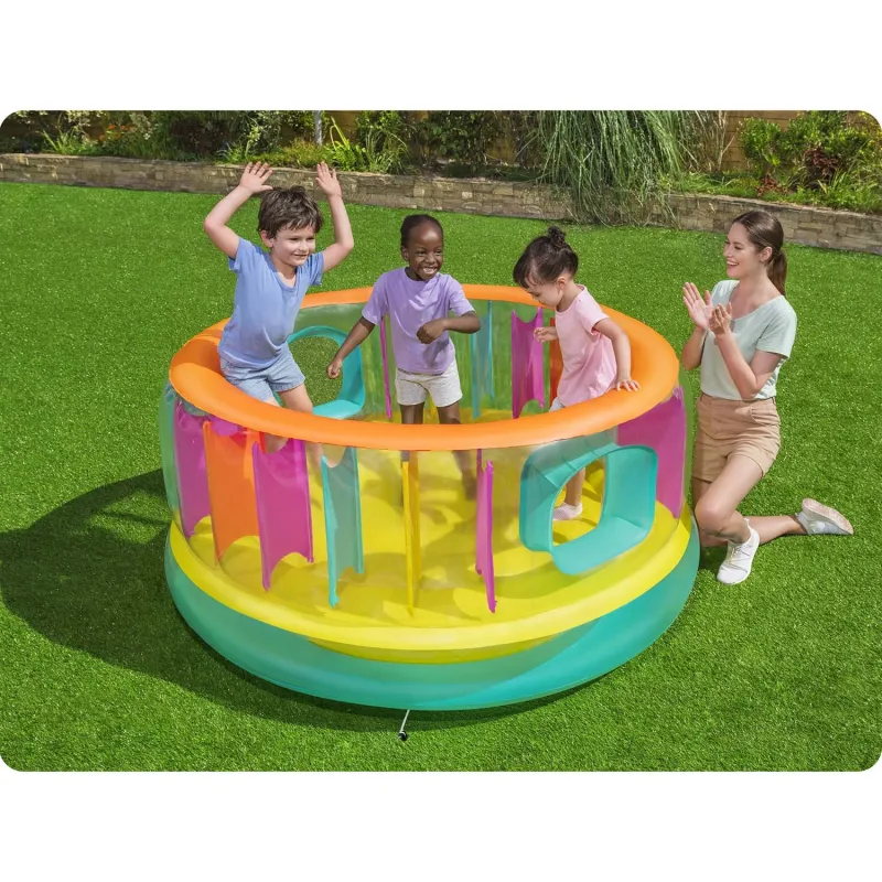 Bestway 52262 inflatable trampoline, perfect for summer garden play for kids