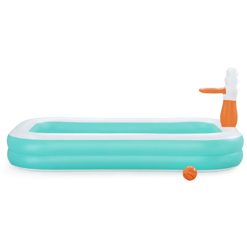 Easy to use inflatable pool, ideal for summer parties