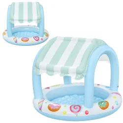 Children's Pool with Canopy 104 x 84 cm Bestway 52638
