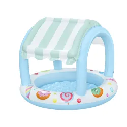 Children's pool with canopy, 104 x 84 cm, perfect for the garden