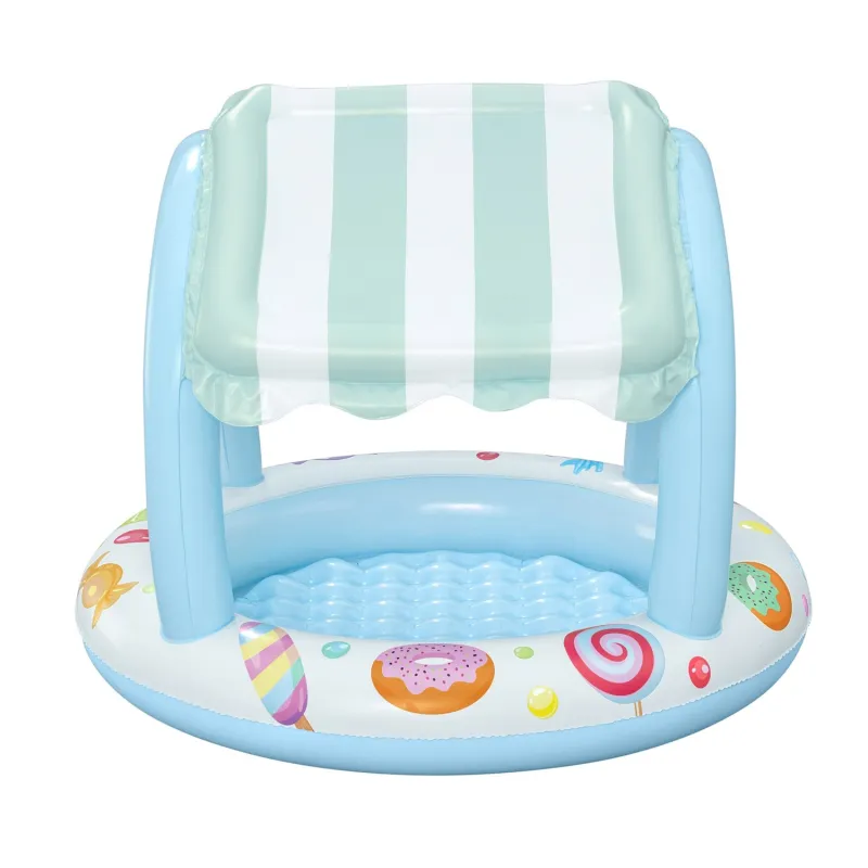 Children's pool with canopy, 104 x 84 cm, great for garden play