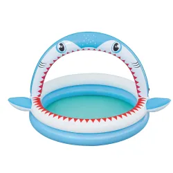 Durable PVC material for inflatable pool, perfect for summer use