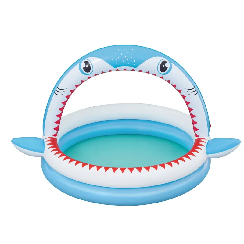 Durable PVC material for inflatable pool, perfect for summer use