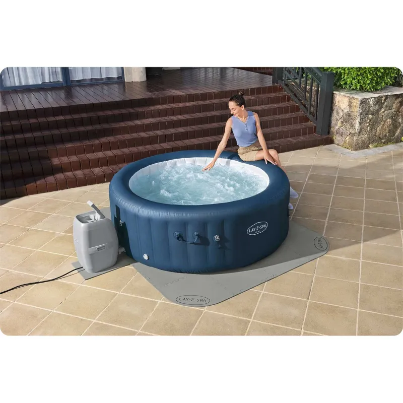 Blue foam mat for SPA, 16 pcs, perfect for relaxation