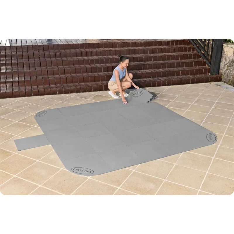 Soft foam mat for SPA, 16 pcs, provides comfort