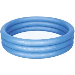 Inflatable pool 122 x 25 cm in blue, perfect for summer water fun