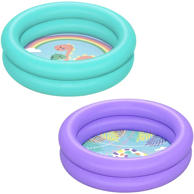 Inflatable pool 61 x 15 cm, great for kids' summer fun in the backyard