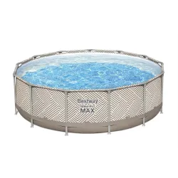 Stylish and functional garden frame pool 396 x 107 cm 11in1 for outdoor enjoyment