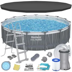 Garden frame pool 457 x 107 cm 13 in 1, perfect for outdoor fun