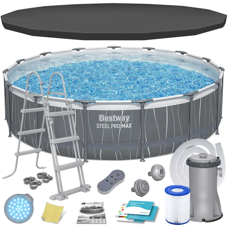 Garden frame pool 457 x 107 cm 13 in 1, perfect for outdoor fun