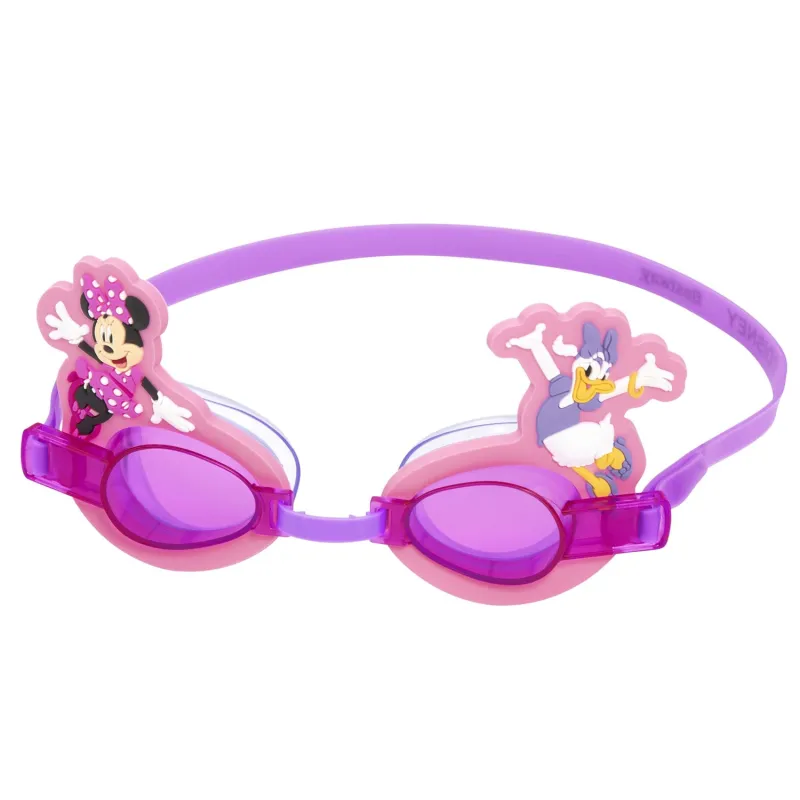 Minnie swimming goggles, pink, ideal for little water lovers