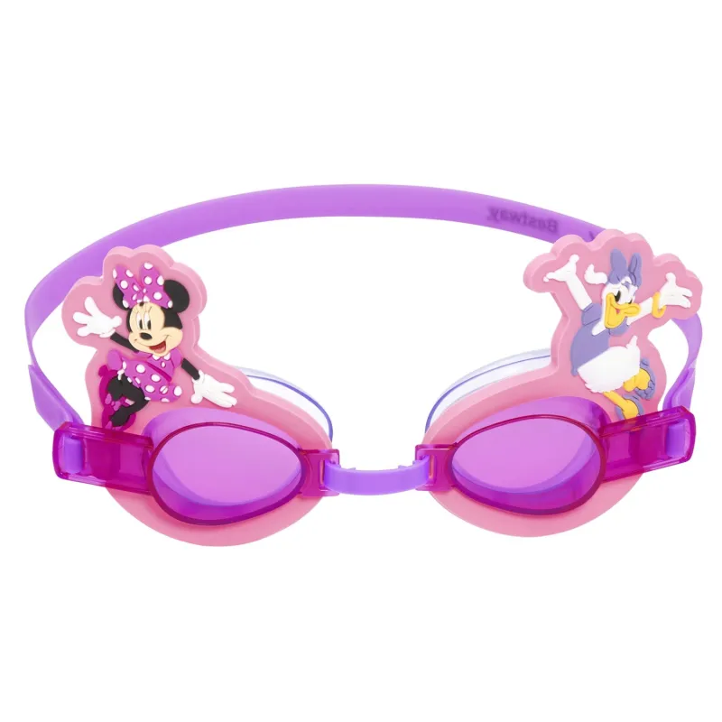 Minnie swimming goggles made from durable material, ensuring comfort