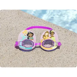Swimming goggles with anti-slip strap, ensuring comfort for children while swimming