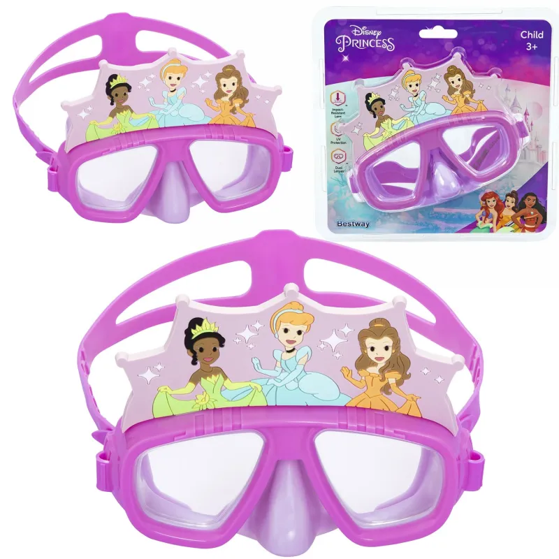Princess-themed swimming mask for kids, water toy Bestway 9102X