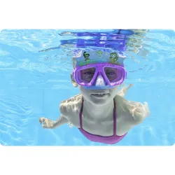 Pink swimming mask for kids, perfect for water play Bestway 9102X