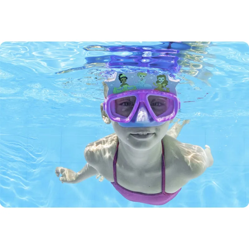 Pink swimming mask for kids, perfect for water play Bestway 9102X