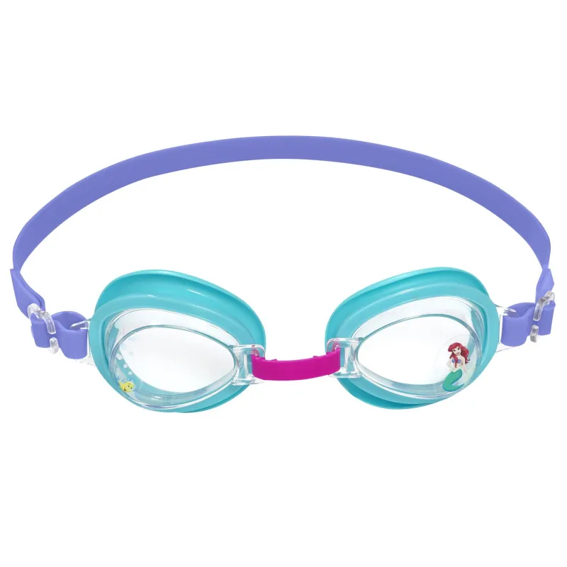 Ariel swimming goggles for kids, perfect for summer water adventures