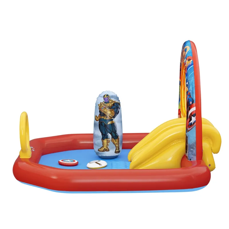 Durable material Avengers inflatable playhouse ensuring kids' safety