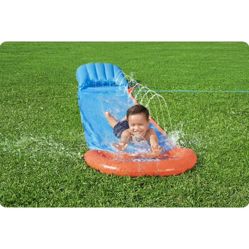 Durable 488 cm water slide, suitable for kids and adults