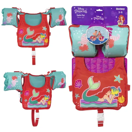 Arielka swimming vest for kids, vibrant design, Bestway 9101l