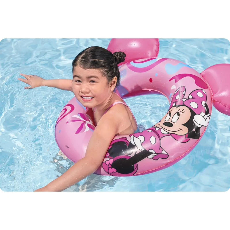 Minnie Swim Ring 76 cm, great for water play and pool activities