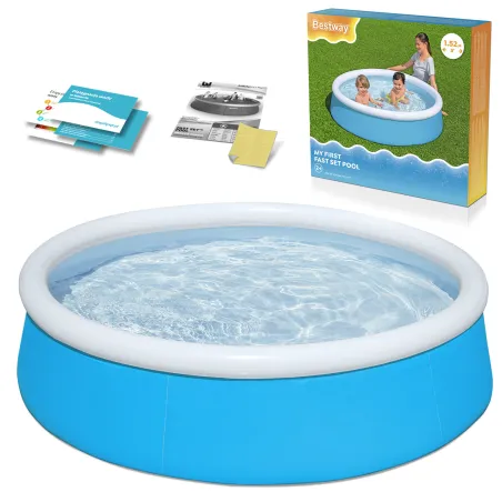 Inflatable garden pool for kids 152 x 38 cm, perfect for summer fun