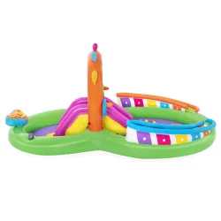 Water playground for kids with inflatable slide Sing 'N splash 295 x 190 x 137 cm