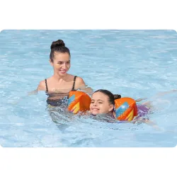 L/XL arm bands, great for learning to swim in pool or beach