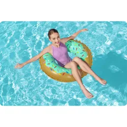 Durable donut swimming ring, comfortable for use in water
