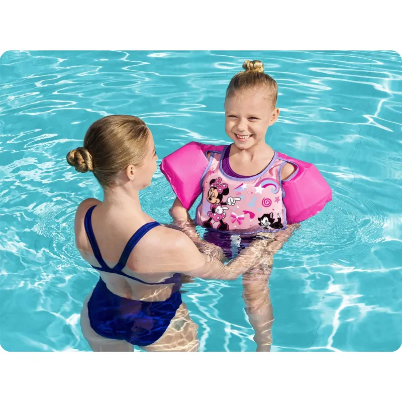 Minnie swimming vest, great for water play and swimming lessons