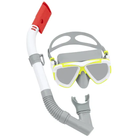 White diving set, perfect for snorkeling and water fun activities