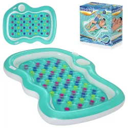 Bestway 43045 swimming mattress with comfortable inflatable design for water fun