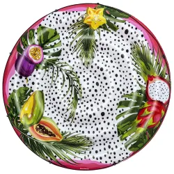 Bestway 43720 Floating Fruit Island, vibrant inflatable water toy