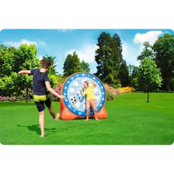 Inflatable football target Bestway 52307 with a smooth surface for easy shooting