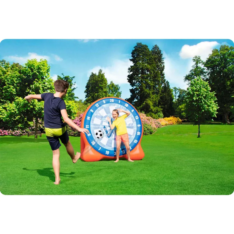 Inflatable football target Bestway 52307 with a smooth surface for easy shooting