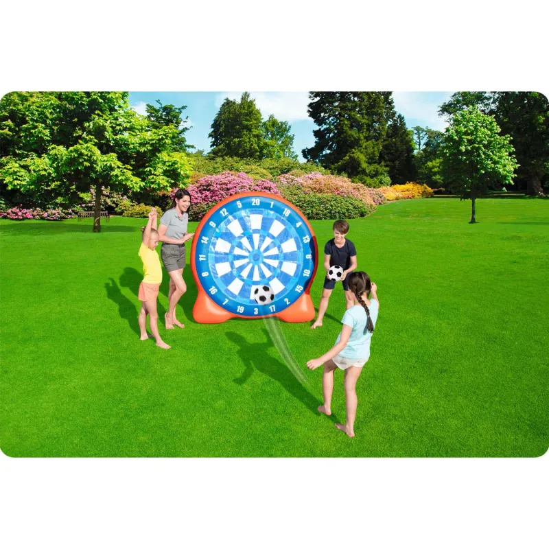 Inflatable football target Bestway 52307 perfect for garden or beach fun