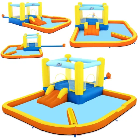 Inflatable playground Beach Bounce 365 × 340 × 152 cm made from safe material