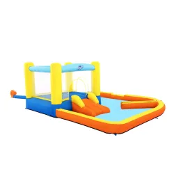 Colorful inflatable playground Beach Bounce for garden fun