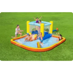 Inflatable playground Beach Bounce for active outdoor play