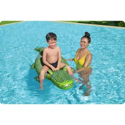 Colorful crocodile for water play, 152 x 71 cm, Bestway 41477