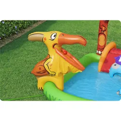 Easy to assemble, inflatable playground for kids for all seasons