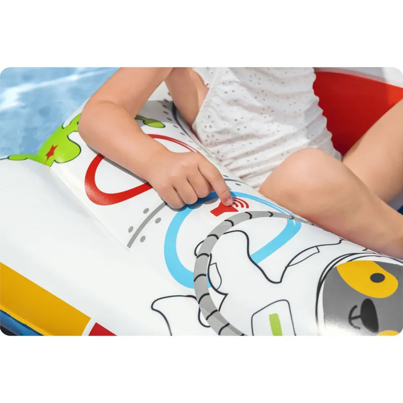 Inflatable beach float, perfect for children's water play and summer fun