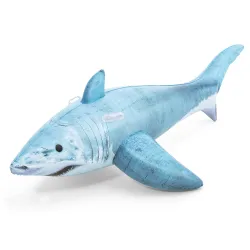 Shark inflatable airbed 183 x 102 cm Bestway 41405, vibrant and fun design