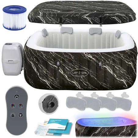 Inflatable SPA Lay-Z Hollywood for 6 people, comfortable inflatable hot tub Bestway 6001F