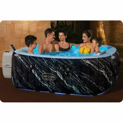 Inflatable SPA Lay-Z Hollywood for 6 people, stylish design, perfect for the garden