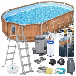 Garden Frame Pool 610 x 366 x 122 cm 13in1 Bestway 56719N